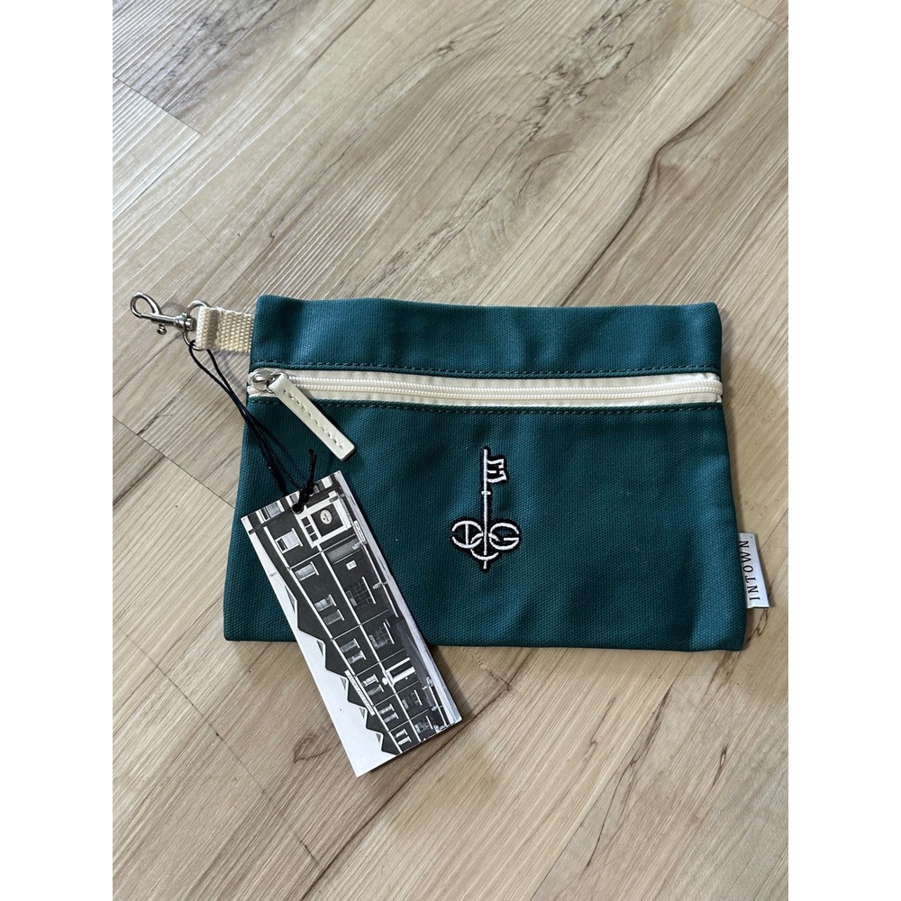NWT Penfold Intown Embroidered Heritage Pouch Golf Accessory Pouch